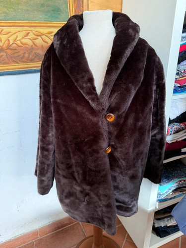 Pelliccia vintage ecologica