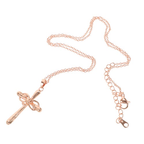 Collana con croce fede - ,