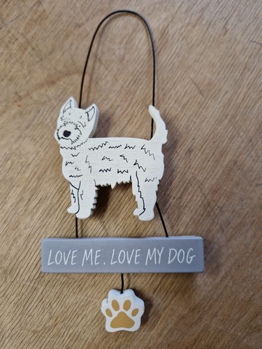 Insegna westie appendere - westie,