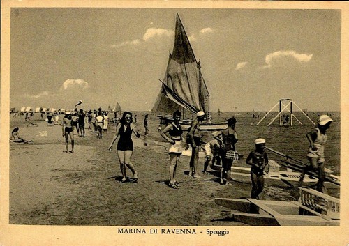 Cartolina marina di ravenna - cartolina,