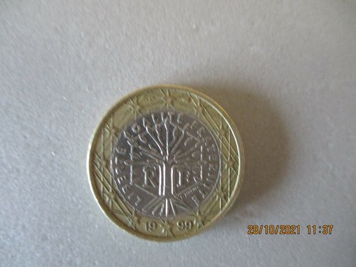 Francia moneta 1 - francia,