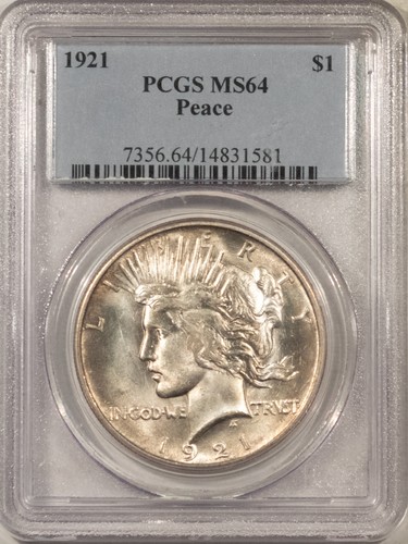 1921 dollaro della - 1921, pace