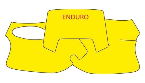 Kit adesivi portanumero honda - kit,