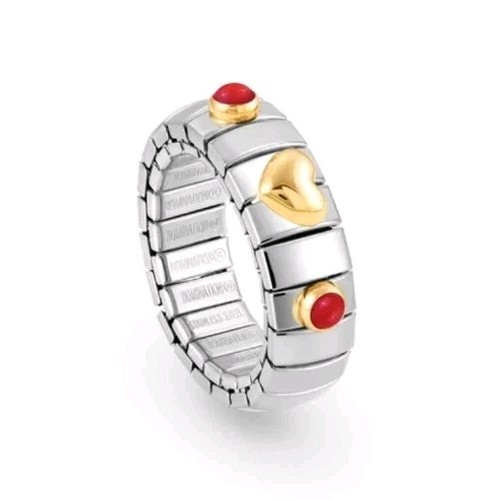 Anello nomination acciaio - nomination, e