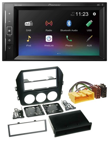 Pioneer dab mp3 - dab, 2din