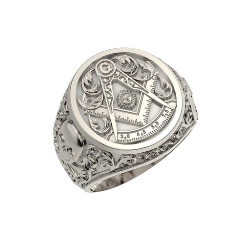 Anello uomo argento - in,