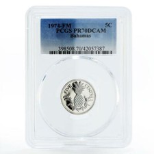 Bahamas 5 centesimi L'ananas