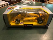 RARO MODELLINO 1/24 BURAGO DIE-CAST METAL MODEL-LOTUS 97 TURBO-COD.6107 HONDA F1