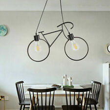 Lampadario a sospensione e27 da soffitto a forma di bicicletta lampada bici