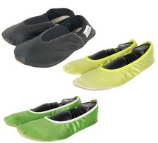 Ballerine ginnastica tela tessuto sportive colorate donna ragazza bambina