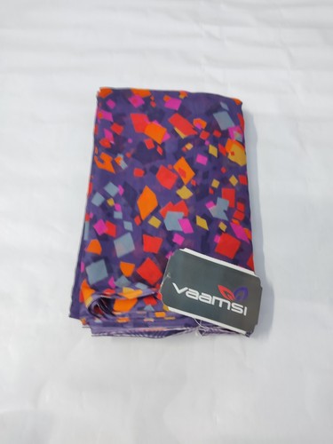 Sari georgette stampato con - georgette,