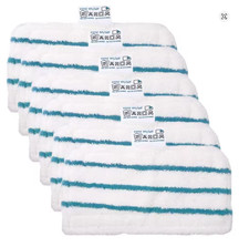 6 Panni ricambi Lavabili in Microfibra per Scopa a Vapore Black Decker