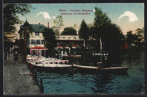 Cartolina zittau ristorante - cartolina, zittau,