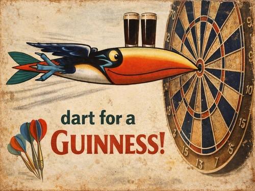 Guinness stout darts - ,
