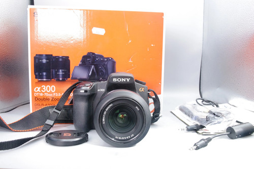 Sony alpha a300 fotocamera - sony,