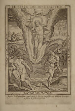 aprile resurrezione san marco incisione stampa antica old print 1670 gravure