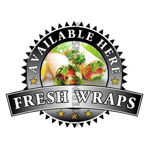 Adesivo fresh wraps venduto - adesivo,