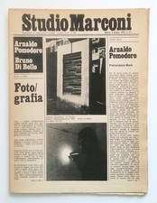 Studio Marconi n. 6-7/1976 Periodico del Centro Bruno Di Bello/Arnaldo Pomodoro