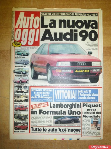 Auto oggi anno - -, ii