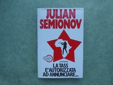Julian Semionov la tass è autorizzata ad annunciare Mondadori ed. prima ed.