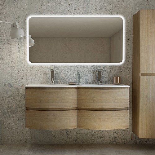 Mobile bagno sospeso 140 2 - mobile,