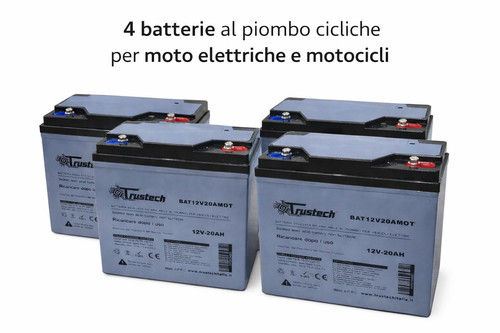 Batterie piombo 12v 20ah uso - piombo,