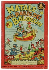 Gli albi dei tre porcellini n. 14 - NATALE nel paese dei balocchi Ed. Walt Disne