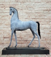 Bronzo Cavallo Statua Abstract