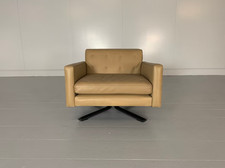 Poltrona Frau "Kennedee" Poltrona - In Pelle Caramello "Pelle Frau SC" - RRP...