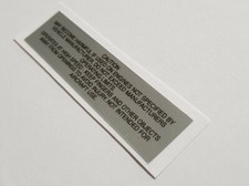 Decalcomania Attuatore Ford