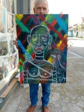 Dipinto autentico su tela