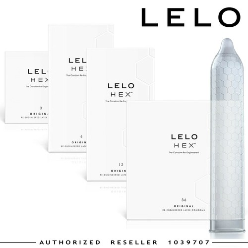 Preservativi lelo hex ultra - preservativi,