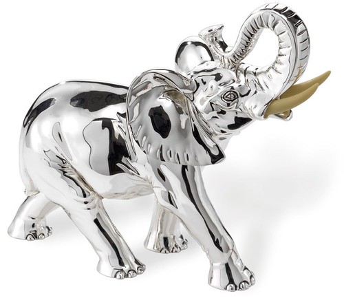Scultura statua elefante - scultura, cm.9