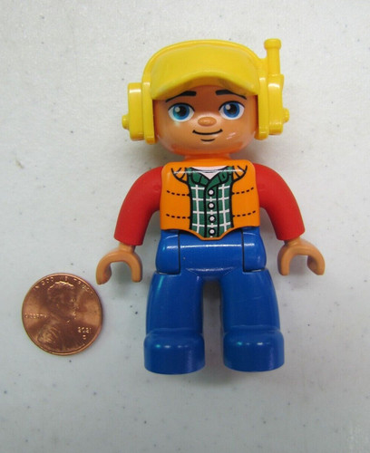 Lego duplo pilota - pilota, aereo