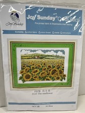 Joy Sunday Cross Stich nuovo