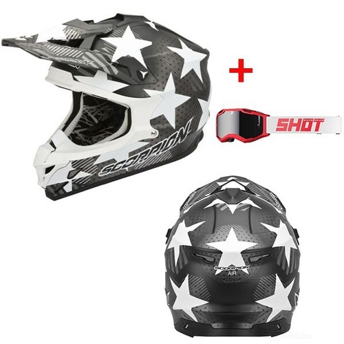 Casco moto cross enduro - casco,