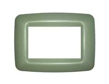 GEWISS GW 32353 PLACCA 3 MODULI VERDE VENEZIA PLAYBUS YOUNG