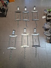 6 CINGOLI DA NEVE PER CAMION LEGGERI MARCA PESCE LETTERA C MISURE IN DESCRIZIONE