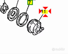 -rinvio contachilometri Yamaha FZR1000 3MA25190000