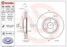 COPPIA DISCHI FRENO BREMBO