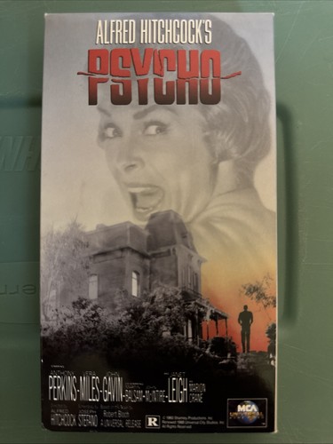 Psycho vhs tape 1995 mca - tape,