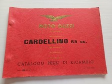 Moto Guzzi Cardellino 65 1956 catalogo ricambi ORIGINALE