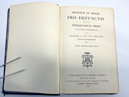 Officium missae pro - et,