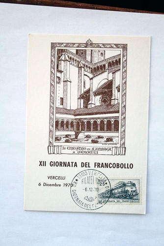 Cartolina commemorativa xii - cartolina,