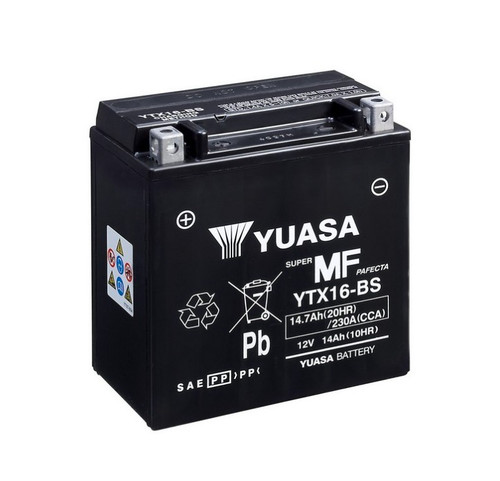 Batteria yuasa ytx16 agm - batteria,