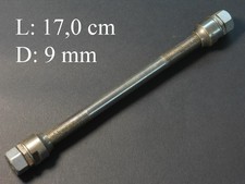 2x Perno Asse Mozzo Ruota Anteriore Posteriore Bici Bicicletta MTB Vintage Epoca