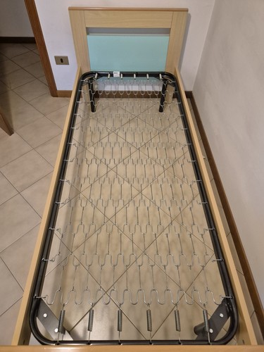 Letto una piazza con - rete, e