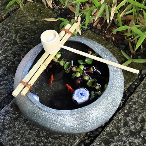 Shigaraki ware lavabo tsukubai - ware,