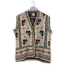 Gilet Smanicato Vintage crema