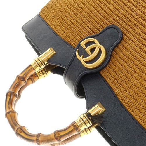 Gucci borsa mano in pelle - borsa, gg